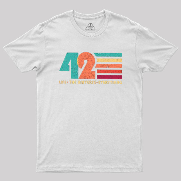 The Answer Is 42 Geek T-Shirt