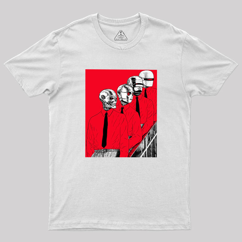 The Man Machines Geek T-Shirt