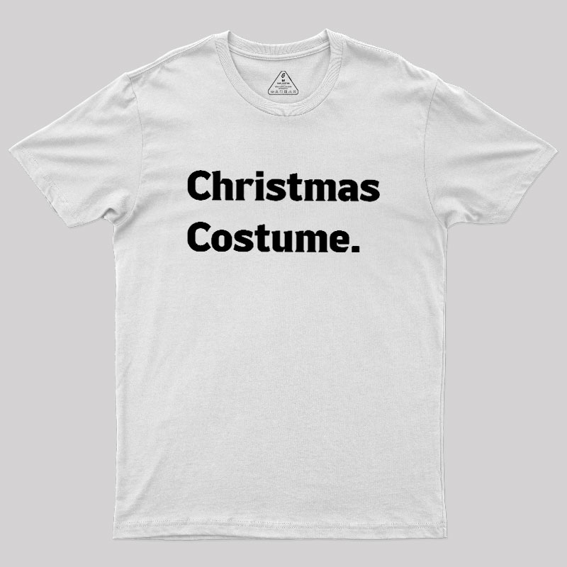 Christmas Costume Geek T-Shirt