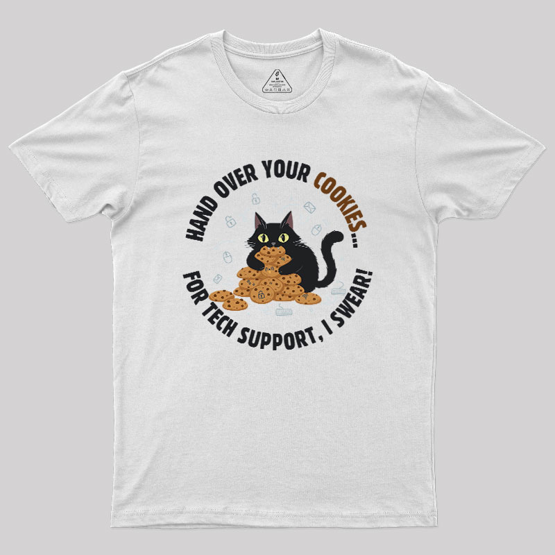 Cookie Negotiator Tech Support Geek T-Shirt