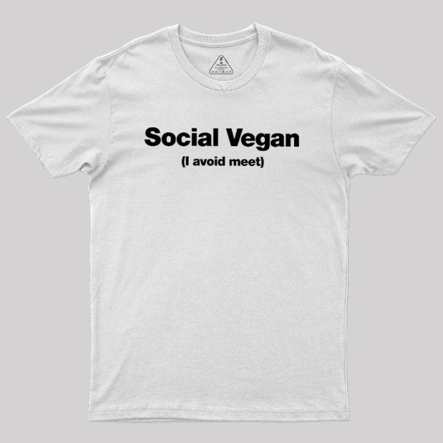 Social Vegan Geek T-Shirt