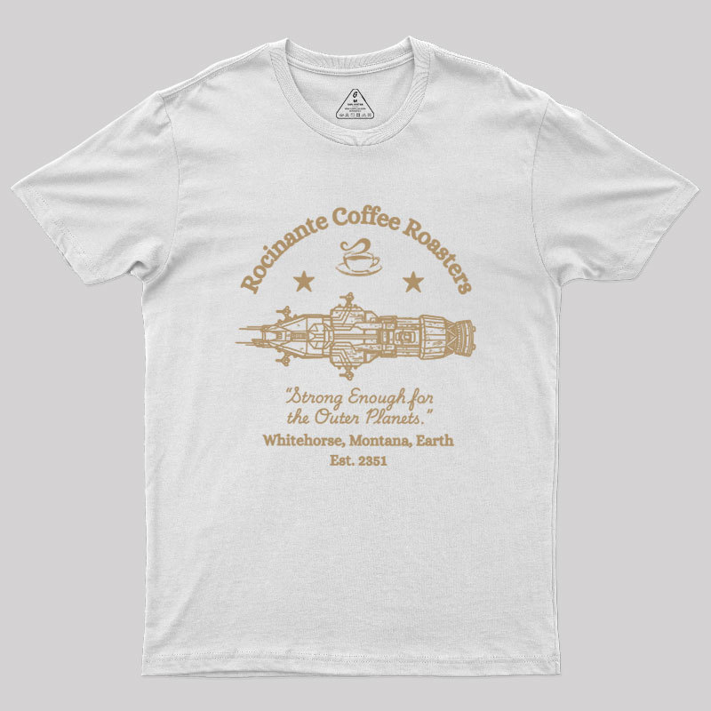 Rocinante Coffee Roasters Geek T-Shirt