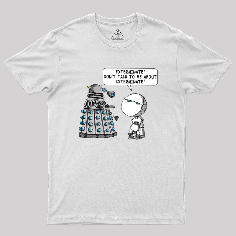 Dalek Adams Mashup Geek T-Shirt