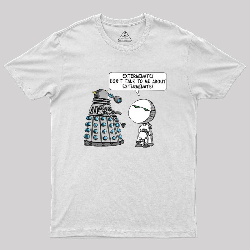Dalek Adams Mashup Geek T-Shirt