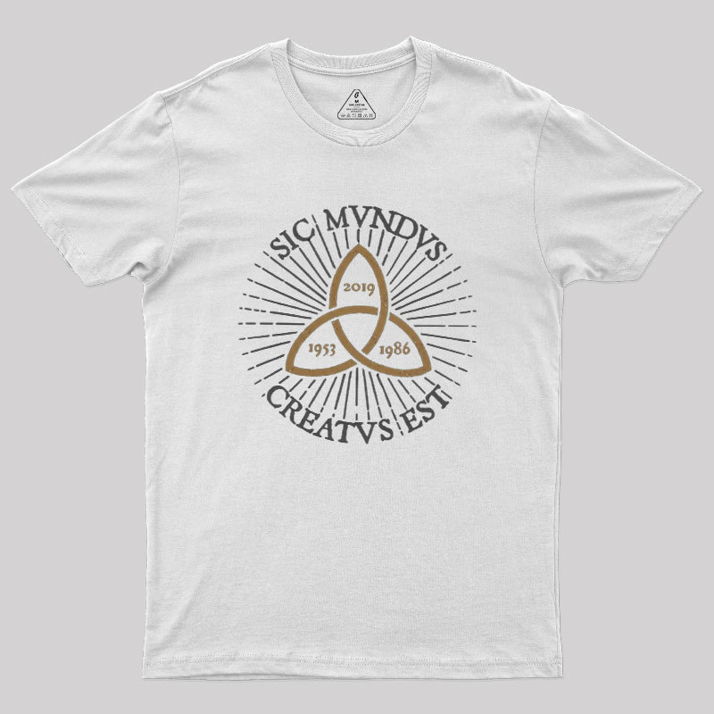 SIC MUNDUS CREATUS EST Dark Geek T-Shirt