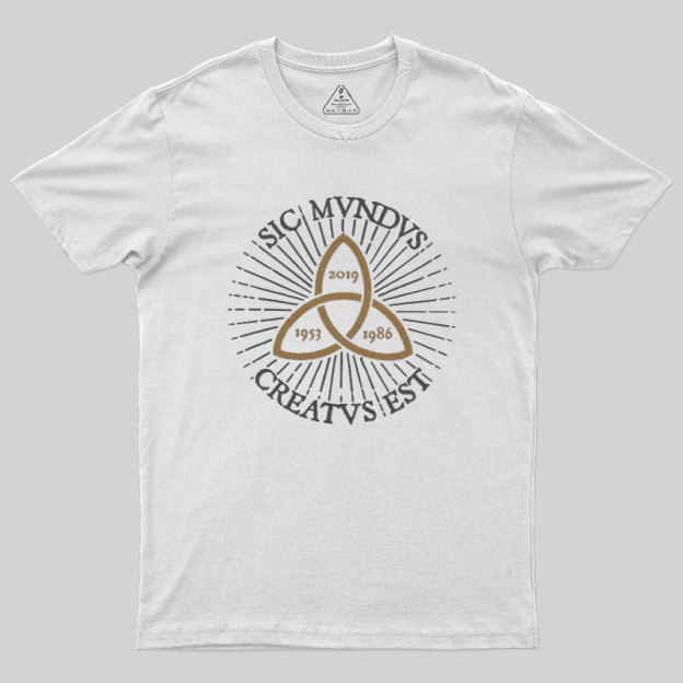 SIC MUNDUS CREATUS EST Dark Geek T-Shirt