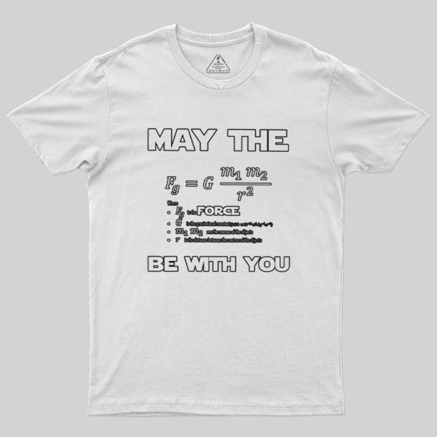 May The F Be With You Geek T-Shirt
