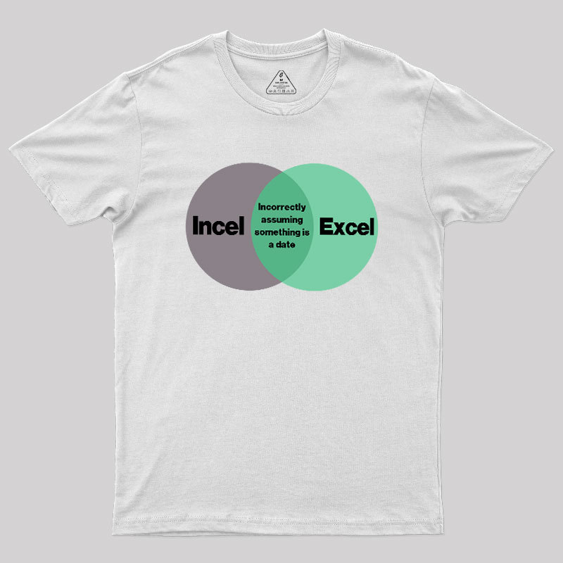 Excel Incel Geek T-Shirt