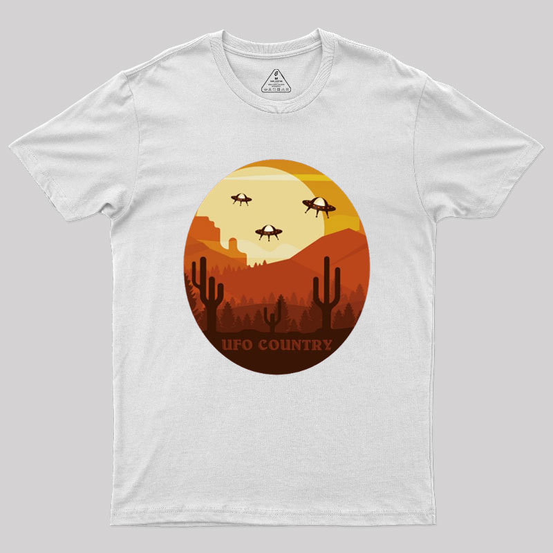 UFO Country Geek T-Shirt