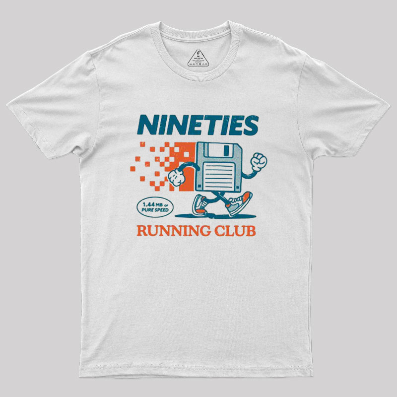 Nineties Running Club Geek T-Shirt