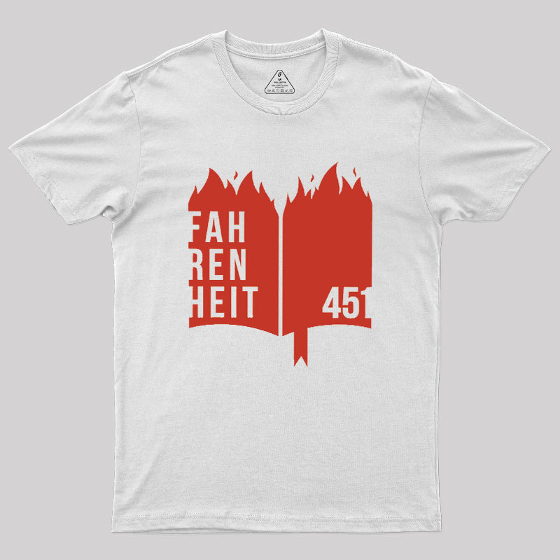 Fahrenheit 451 Geek T-Shirt