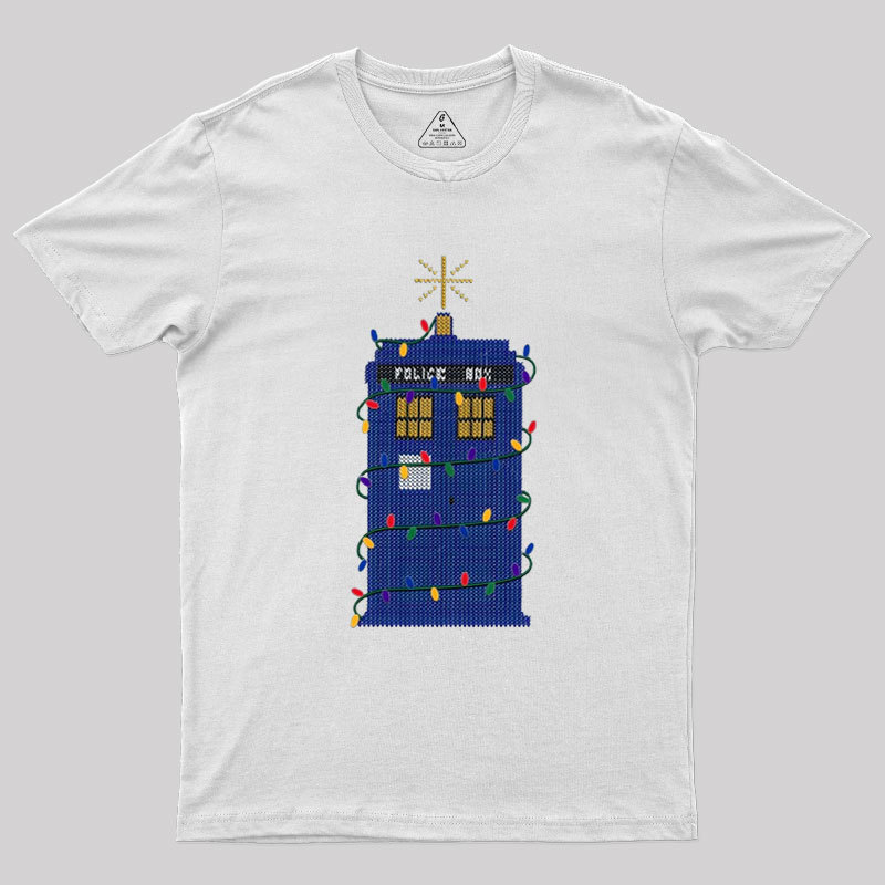 Happy Christmas from the Tardis Geek T-Shirt
