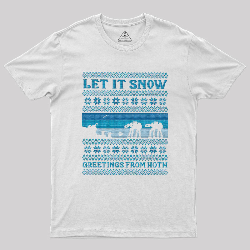 Let It Snow Geek T-Shirt
