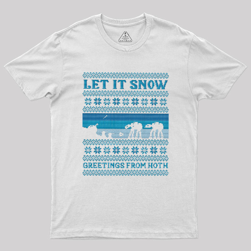 Let It Snow Geek T-Shirt
