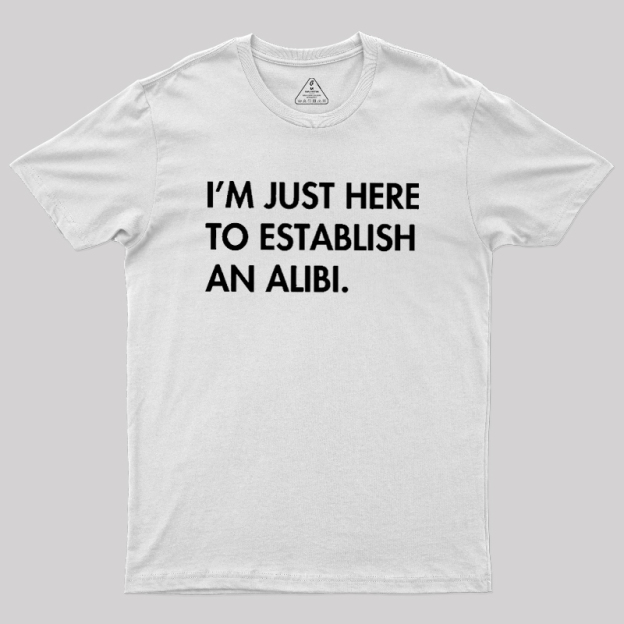 Alibi Geek T-Shirt