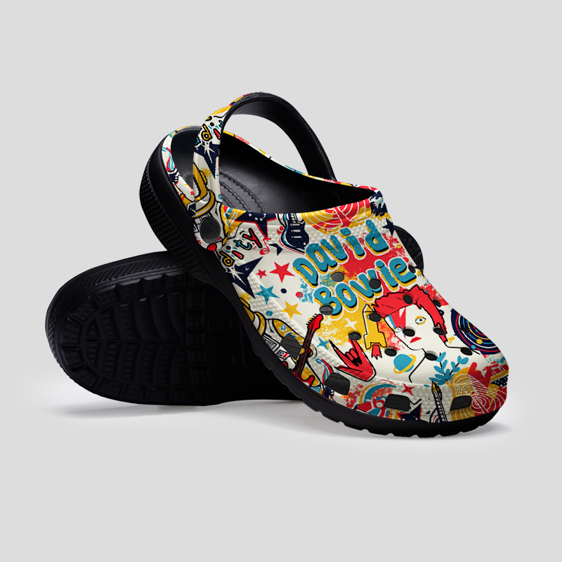 Graffiti Street Art Geek Rubber Clogs