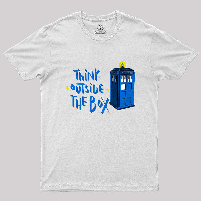 Think Outside The Box Geek T-Shirt