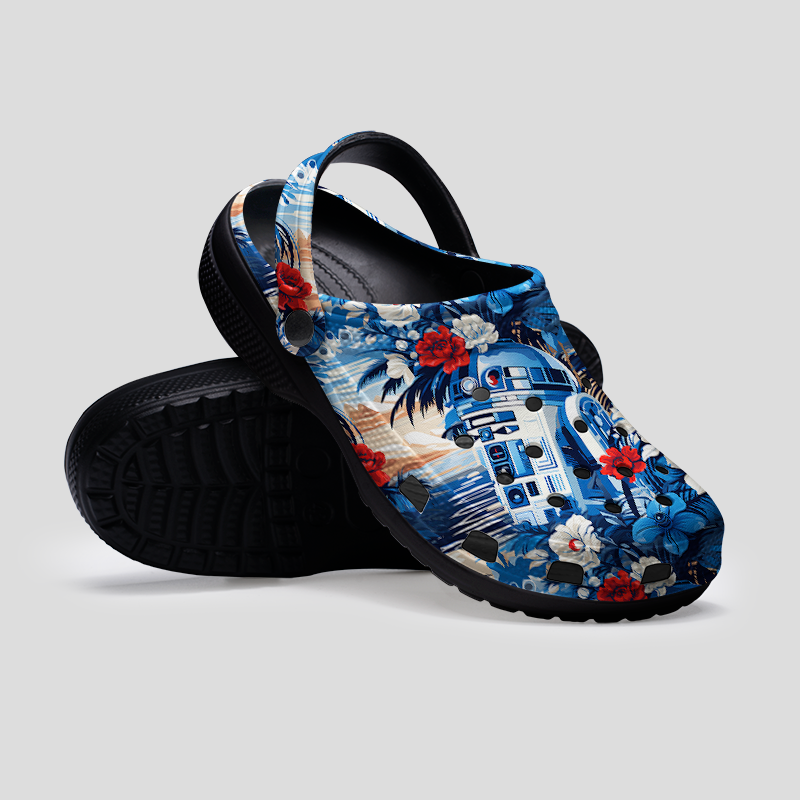 Robot Geek Rubber Clogs