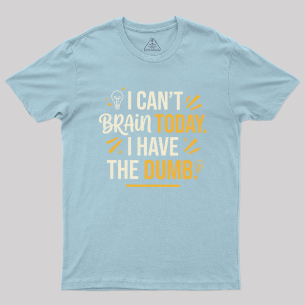 Brain Out of Order Geek T-Shirt