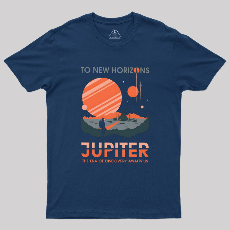 To New Horizons Geek T-Shirt