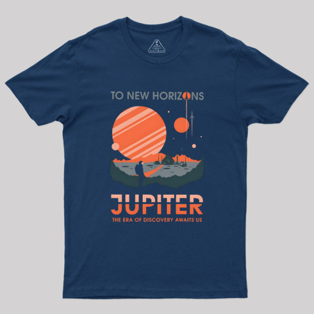 To New Horizons Geek T-Shirt