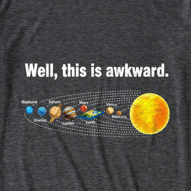 Well This Is Awkward Ultra Soft Heather Tee