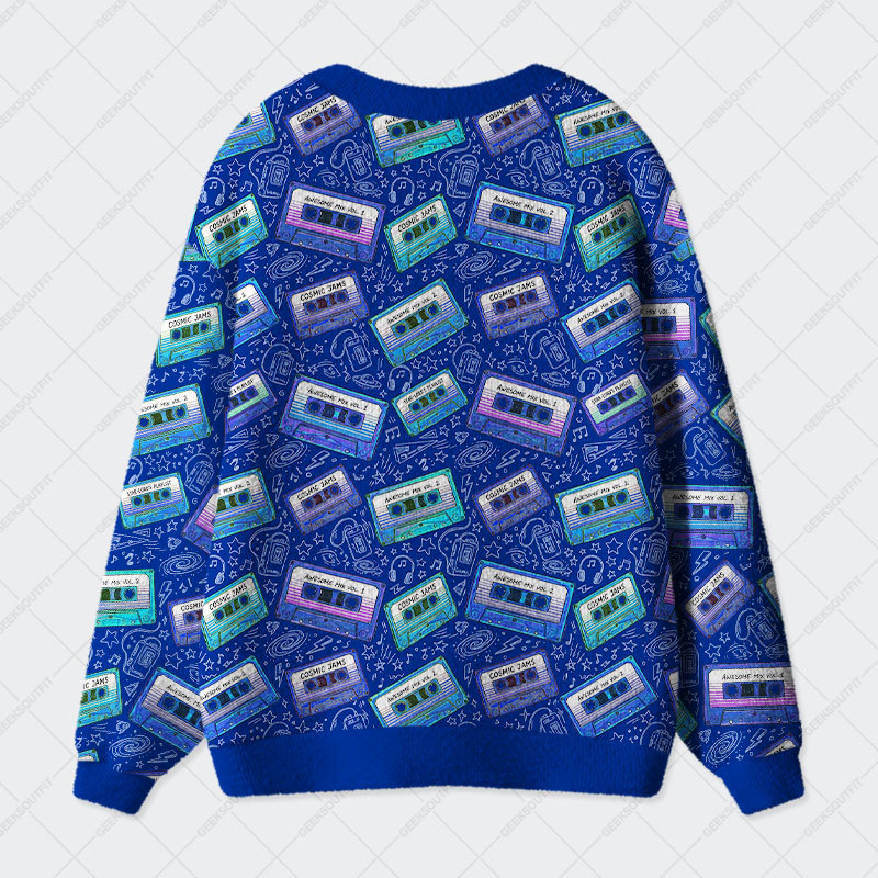Mixtape Memories Geek Ugly Cardigan Sweaters 