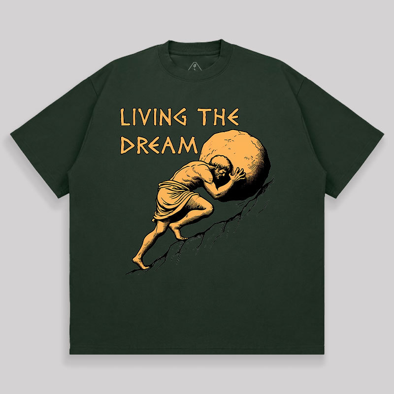 Living The Dream Unisex Oversized T-shirt