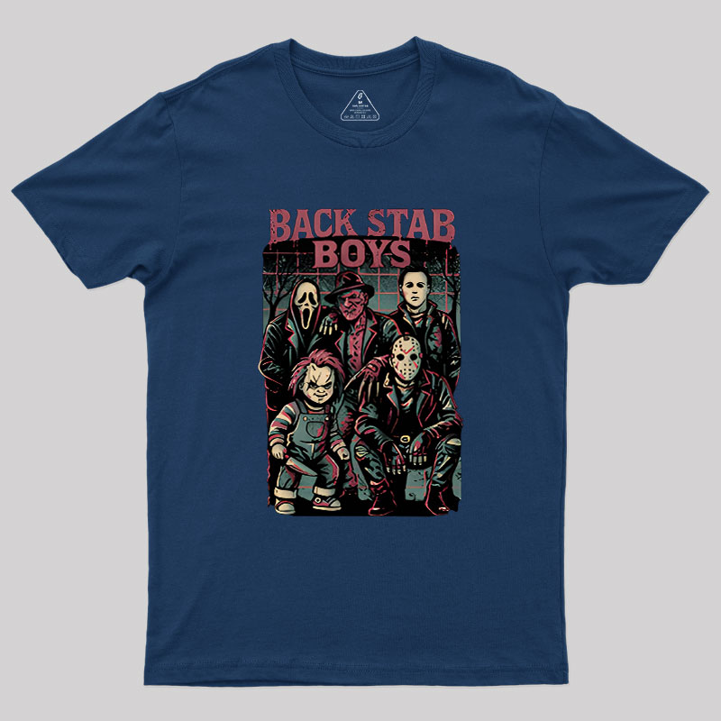 Back Stab Boys Geek T-Shirt