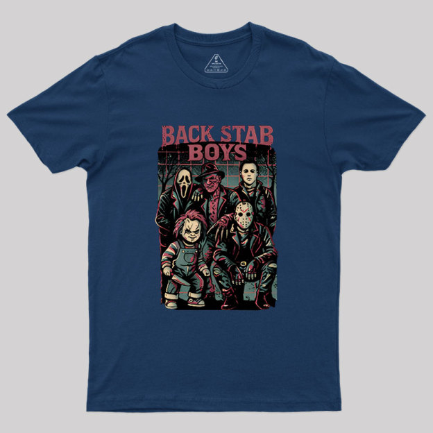 Back Stab Boys Geek T-Shirt