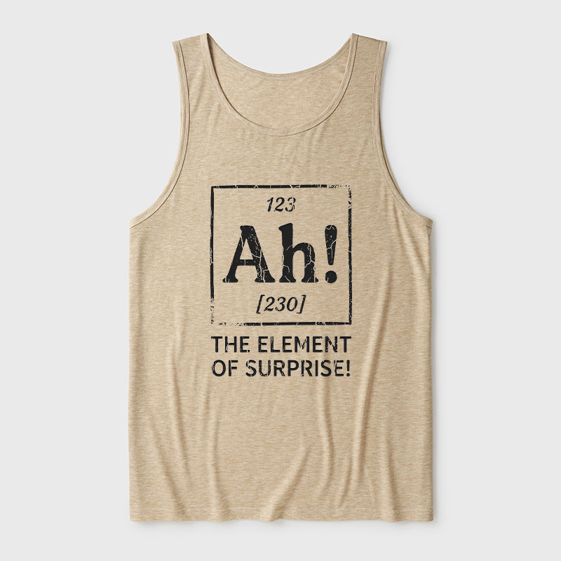 Ah! The Element Of Surprise Ultra Soft Heather Tank