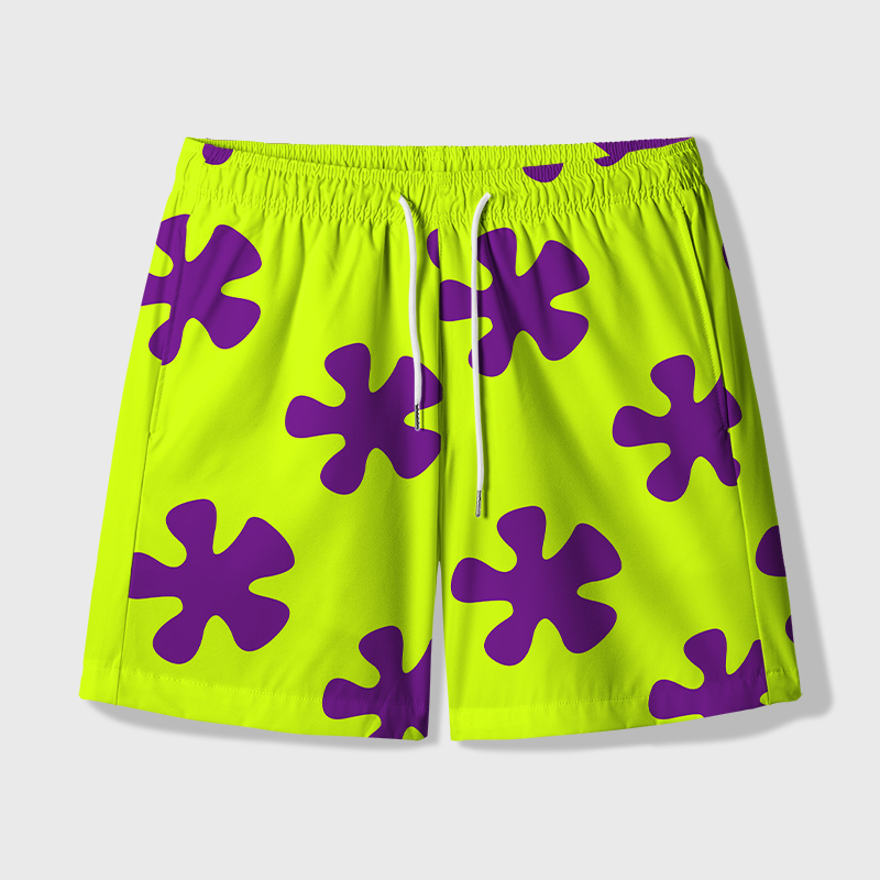 Underwater Beach Starfish Endorsement Geek Hawaiian Swim Trunks