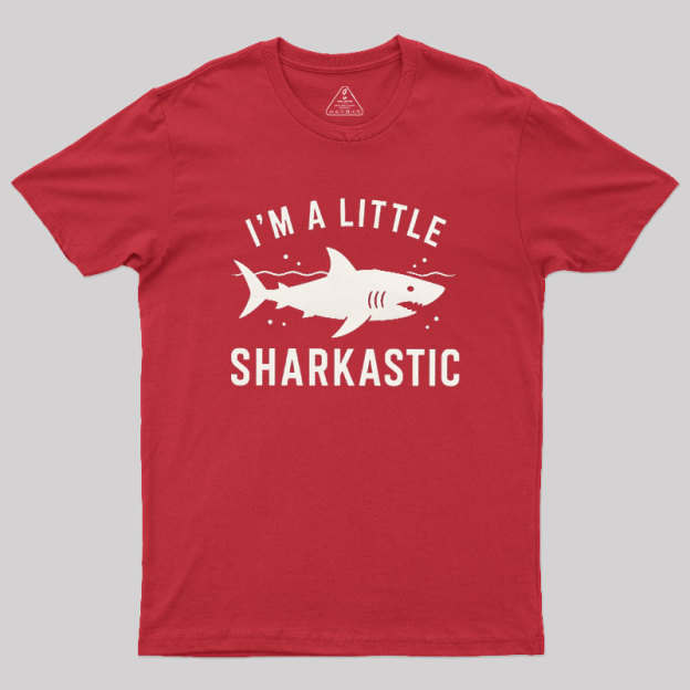 Sharkastic Geek T-Shirt