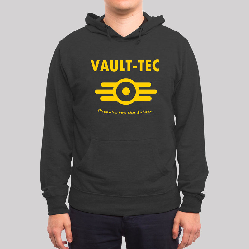 Fallout 4 Vault Tec logo Essential Geek Hoodie