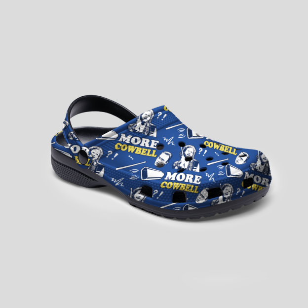More Cowbell Geek Rubber Clogs