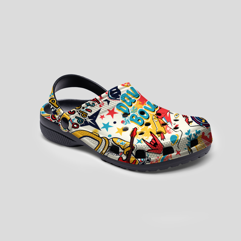 Graffiti Street Art Geek Rubber Clogs