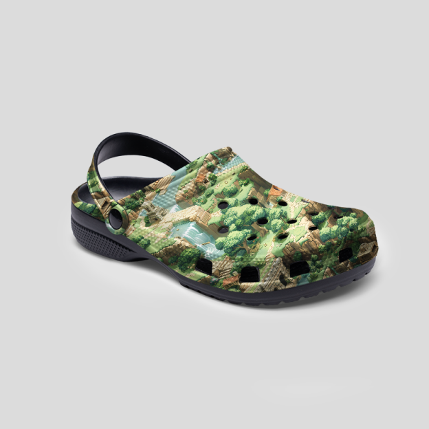 Stardew Valley RPG Game Geek Rubber Clogs