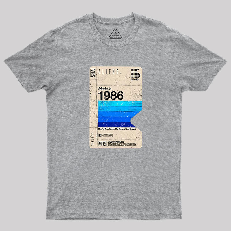 Aliens Blank Tape Geek T-Shirt