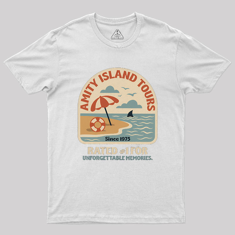 Amity Island Tours Geek T-Shirt