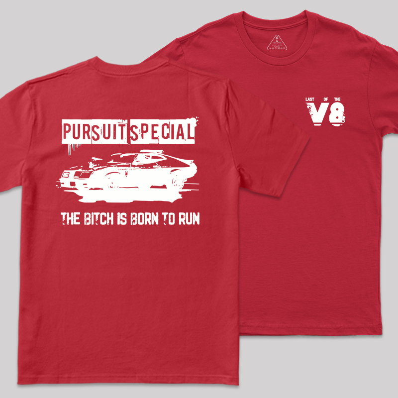 Road Warrior Front and Back Printed Geek T-Shirt