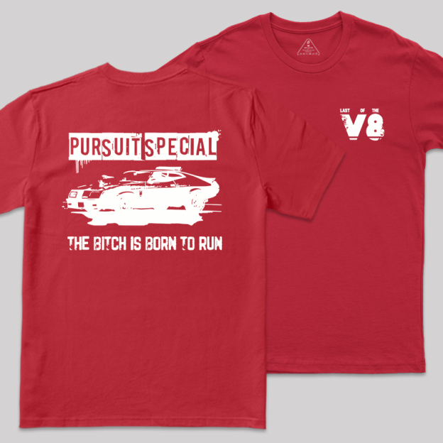 Road Warrior Front and Back Printed Geek T-Shirt