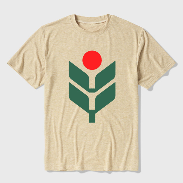 Botany Biology Sun‑Plant Flat‑Design Ultra Soft Heather Tees