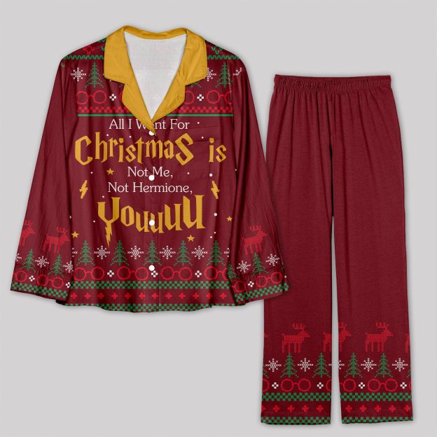 Not Me Not Hermione Geek Pajama Sets