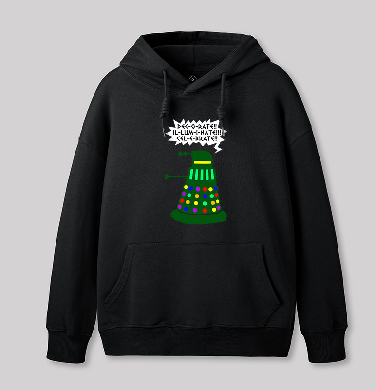Holiday Dalek Geek Hoodie