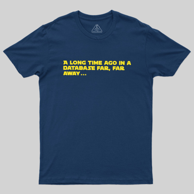 Database Galaxy Geek T-Shirt