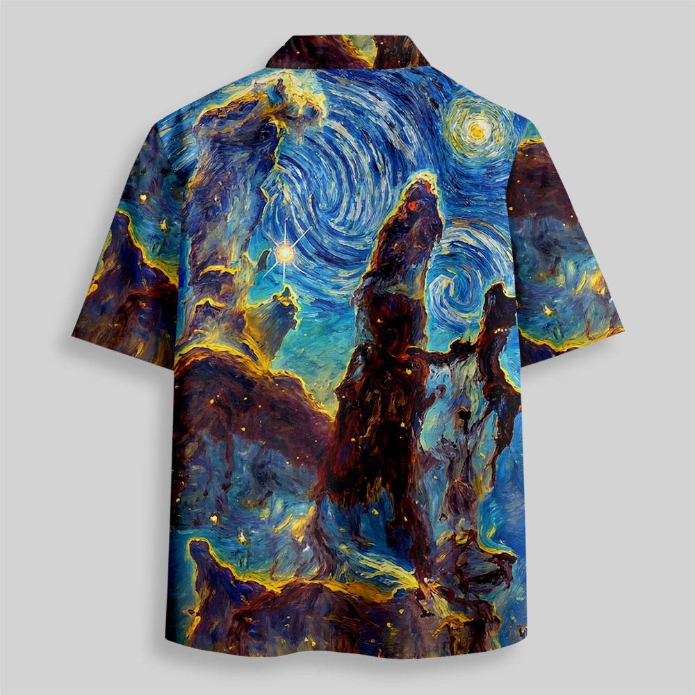 Stellar Dreams Button Up Pocket Shirt