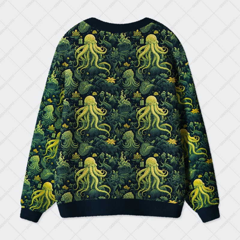 Cthulhu Geek Ugly Cardigan Sweaters 