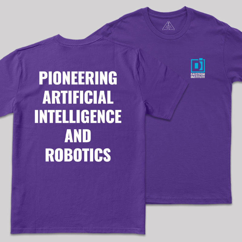 Robotics Revolution Front and Back Printing Geek T-Shirt