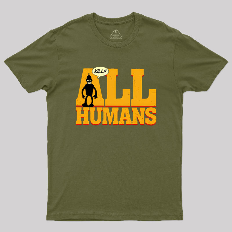 Killer Robot Geek T-Shirt