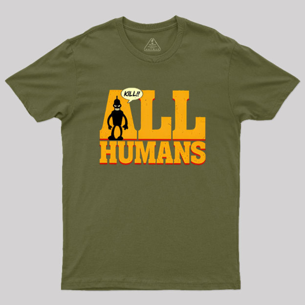 Killer Robot Geek T-Shirt